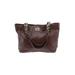 Coach Leather Shoulder Bag: Brown Solid Bags