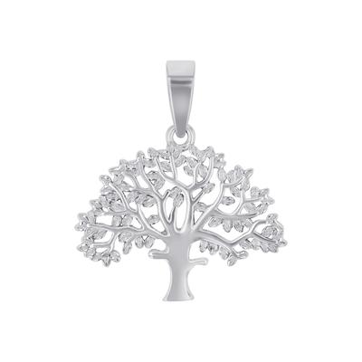 amor - Motivanhänger für Damen, 925 Sterling Silber | Lebensbaum Charms & Kettenanhänger 1 ct