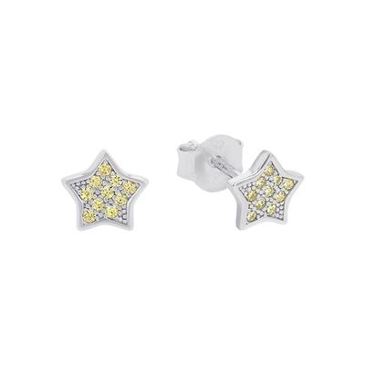 amor Ohrstecker Gelb Damen Image