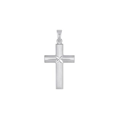 amor - Motivanhänger für Damen und Herren, Unisex, 925 Sterling Silber | Kreuz Ketten 1 ct