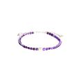 Samapura - Amethyst Armband | Silber Faden Armbänder & Armreife Damen