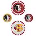 WinCraft Florida State Seminoles 4-Pack Ball Markers Set