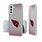 Arizona Cardinals Linen Logo Galaxy Clear Case