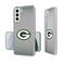 Green Bay Packers Linen Logo Galaxy Clear Case