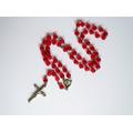 Vintage Catholic Rosary Necklace, Traditional 5-Decade - Communion Baptism Christmas