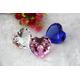 Personalized Crystal Glass Paperweight Heart, Diamond Heart, Engraved Message, Christmas Gift For Him/Her, Anniversary