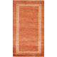 Orange Gabbeh Runner Rug 2x5, Oriental Rug, Handmade Wool Carpet