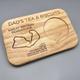 Personalised Custom Engraved Wooden F1 Tea & Biscuit Board | Novelty Gift Birthday Valentines Housewarming Christmas Formula 1