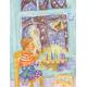 Hanukkah Boy Holiday Cards, By Michelle Kogan, Greeting Seasonal Cards, Children's Art, Watercolor, Art Collectibles