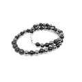 Hematite Necklace Black Lava Stone Magnetic Tourmaline Jewellery, Made To Measure