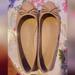 Kate Spade Shoes | Kate Spade Ellio Pearl Bow Ballet Flats Powder Beige | Color: Cream | Size: 7.5