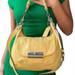 Coach Bags | Coach Kristin Leather Satchel Handbag In Pale Yellow | Color: Yellow | Size: Os