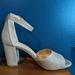 Jessica Simpson Shoes | Jessica Simpson Champagne Colored Heels. Size 9 | Color: Cream/Gold | Size: 9