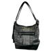 Coach Bags | Coach 19918 Lexy Classic Black Signature Canvas & Leather Tassel Shoulder Purse | Color: Black | Size: Os