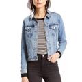 Levi's Jackets & Coats | Levi’s Women’s Distress Original Trucker Jean Jacket | Color: Blue | Size: Xs