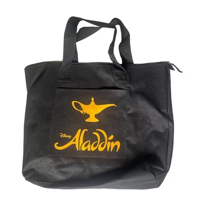 Disney Bags | Disney Aladdin Theatrical Group Nyc Black Tote | Color: Black/Gold | Size: Os