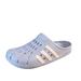 Adidas Shoes | Adidas Adilette Womens Clogs Size 8 Gray Pink Eva Mules Sandals | Color: Gray/Pink | Size: 8