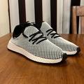 Adidas Shoes | Adidas Deerupt Runner Shoes Sneakers New White Cq2626 Mens Size 12 | Color: Black/White | Size: 12