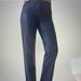 J. Crew Pants & Jumpsuits | Jcrew Kate Faux Leather Navy Trouser Pants Size 8 | Color: Blue | Size: 8