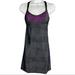 Athleta Dresses | Athleta Racer Back Athletic Dress Built In Bra Xs Euc | Color: Purple | Size: Xs