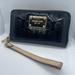 Michael Kors Bags | Euc Michael Kors Black Patent Leather Zip Wallet | Color: Black | Size: Os