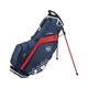 Wilson Staff Golftasche, Feather Golf Stand Bag, Tragetasche, Blau/Rot/Weiß, Integrierter Ständer, 1,7 kg, WGB5705NA