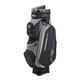 Wilson Staff Golftasche, I LOCK III Cart Bag, Trolleytasche, Für bis zu 9 Eisen, Schwarz/Grau/Weiß, 3,2 kg, WGB4330BL