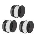 Olsixxuuk Hepa Filter Accessories for Air Cleaner -H132 -H132-RF Active Carbon Filter Parts Pack of 3