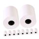 Operitacx 10 Rolls Thermal Paper Printing Paper Printer Paper Receipt Paper Thermal Cash Paper White Multipurpose Card Machine