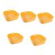 TOPBATHY 5pcs Air Fryer Pad Air Fryers Liners Air Fryer Oven Silicone Air Fryer Basket Air Fryer Mats Round Silicone Mat Silicone Air Fryer Mat Rubber Accessories Non Stick