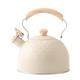 Stove Top Kettle Tea Kettle Stovetop 2.5 Liter Whistling Tea Kettle Stainless Steel Tea Pot for Induction Stove Top Fast to Boil Water Whistling Tea Kettle