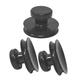 ibasenice 3 Pcs Buddha Music Bowl Accessories Singing Bowl Suction Cups Handle Replacement Part 80mm Sound Bowl Suction Cups Handle Sound Bowl Accessories Buddhist Music Bowl Lifting Rubber