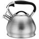 Whistling Tea Kettle Tea Pots for Stove Top Stainless Steel Stovetop Kettle with Handle Safe Induction Gas Hob Teapot for All Stovetops Home Camping Pot