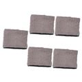 TEHAUX 5 Pairs Wheelchair Armrest Pad Office Chair Arm Replacement Office Chair Armrest Pads Sherpa Chair Arm Covers Protectors Wool Armrest Couch Arm Covers Elbow Desk Drop Plastic