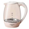 Electric Kettles Clear Cordless Electric Kettle 360° Rotating Base Auto Shut-off Hot Water Boiler Glass Electric Kettle Water Boiler 1.7 L ease of use