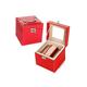 Makeup case Organizer Ladies Dressing Box Leather Three-Layer Jewelry Box Storage Box Quality Gift