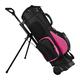 Golf Stand Bag for Men and Women,Golf Trolley Bag With Wheels,Lightweight Golf Travel Bag,Golf Cart Bag