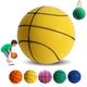 TLTAQZTT Silent Basketball | 2024 New Handleshh Silent Basketball Dribbling Indoor | Hush Handle Foam Training Ball | Quiet Bounce No Noise Basketball (Color : Yellow, Size : No.5)
