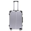 Business Travel Luggage Carry On Luggage Checked in Luggage Suitcase with Wheels Hard Case Luggage with Spinner Wheels Light Suitcase (Color : Silver, Size : 28inch)