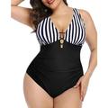 JPXWD swimsuit Women Plus Size Swimsuit One Piece Swimwear Large Big Plussize Swimming Bathing Suits Beachwear Wear For Female-20363-12-xl