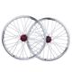 Cycling Bicycle Wheelset 20 Inch Front And Rear Wheels For Foldable Bike Double Wall Alloy Rim QR Disc/Rim Brake 32 Hole 8-10 Speed 1730g
