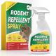 Sanspest Mouse Repellent Spray,Natural Mouse Deterrent, Peppermint Oil Rat Repellent, Rat Peppermint Oil Spray,Pleasant Scent, 350ml