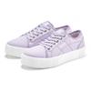 Sneaker FCUK, Damen, Gr. 38, lila (flieder), Obermaterial: 100% Textilmaterial. Futter: 100% Textilmaterial. Decksohle: 100% Textilmaterial. Laufsohle: 100% Synthetik, unifarben, casual, Schuhe, Freizeitschuh, Halbschuh mit Plateausohle VEGAN