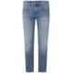 Skinny-fit-Jeans PEPE JEANS "SKINNY JEANS" Gr. 32, Länge 30, blau (light used powerfle) Herren Jeans Skinny-Jeans