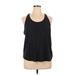 Active by Old Navy Active Tank Top: Black Activewear - Women's Size X-Large