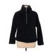 Tommy Hilfiger Fleece Jacket: Black Jackets & Outerwear - Women's Size X-Large