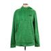 Under Armour Pullover Hoodie: Green Marled Tops - Women's Size Large