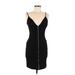 Haute Monde Casual Dress - Bodycon: Black Dresses - Women's Size Medium