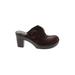 B.O.C Mule/Clog: Burgundy Shoes - Women's Size 9