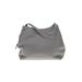 Vince Camuto Leather Shoulder Bag: Gray Solid Bags